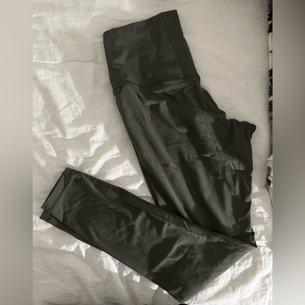 Army Green Leggings size 8